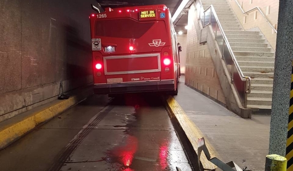 A TTC ooops at Warden Station