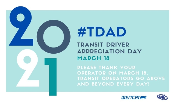 Happy Transit Appreciation Day from WestCat Transit