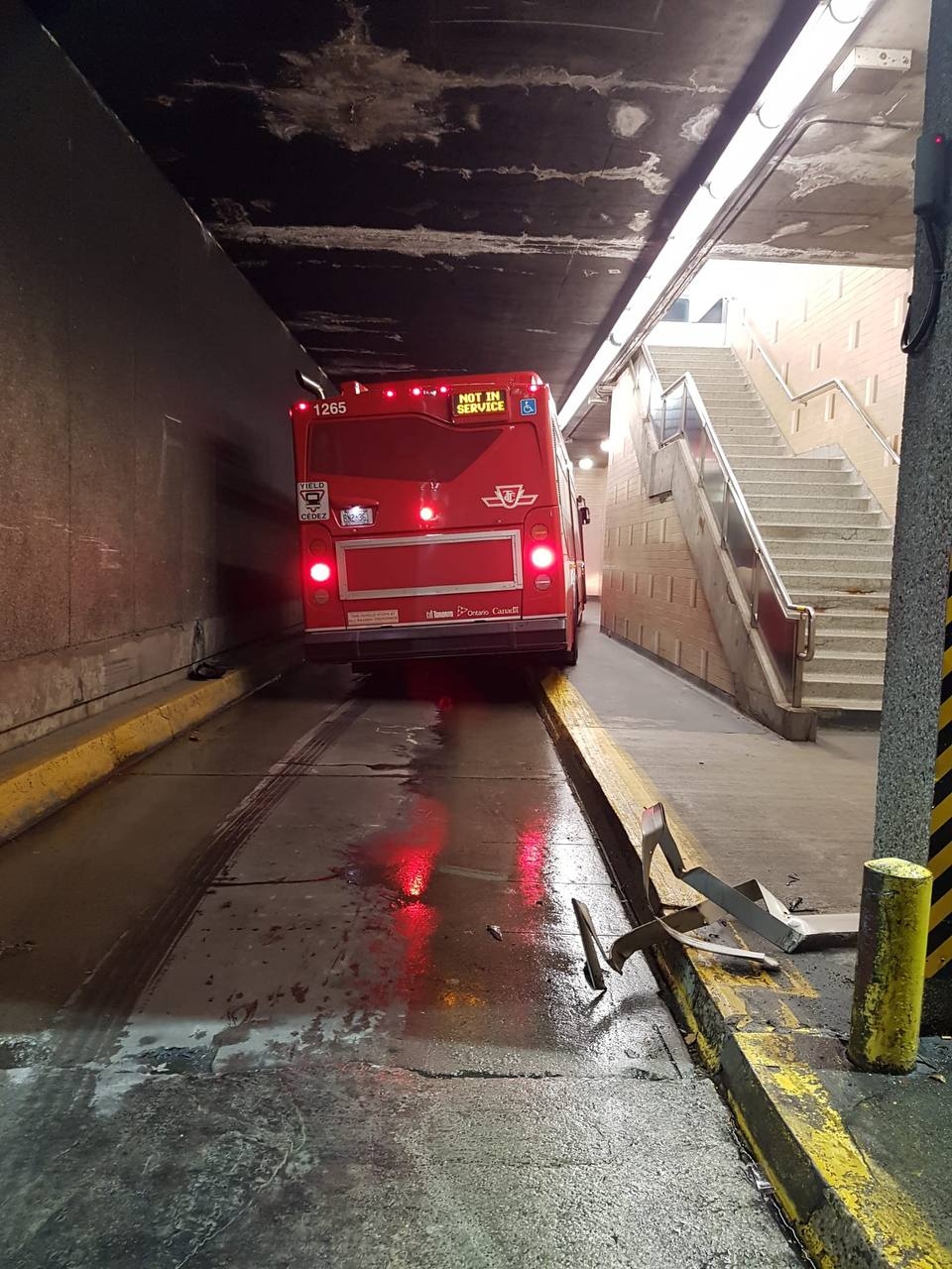 A TTC ooops at Warden Station